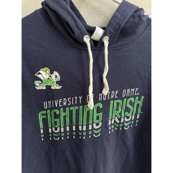 Norte Dame Fighting Irish Women’s Hoodie Size large College Football Fall Cozy - Picture 2 of 7